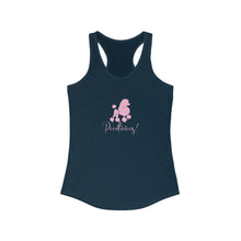 Load image into Gallery viewer, 'Poodlicious' (Pink Poodle) | Slim Fit Racerback Tank Top