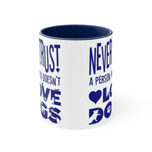 Load image into Gallery viewer, I heart dogs mug