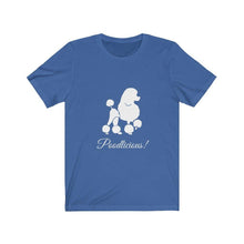 Load image into Gallery viewer, poodle tshirts for women blue

