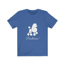 Load image into Gallery viewer, poodle tshirts for women blue