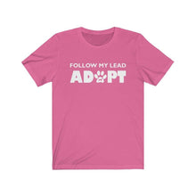 Load image into Gallery viewer, pet rescue adoption pink t-shirt