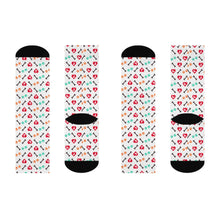 Load image into Gallery viewer, paw print socks