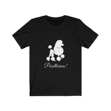 Load image into Gallery viewer, black poodle women's unisex t shirt