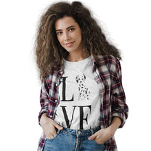 Load image into Gallery viewer, dalmatian print top tshirt for women