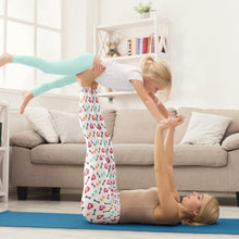 Load image into Gallery viewer, paw print yoga pants