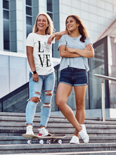 Load image into Gallery viewer, dalmation print tee for women