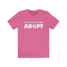 Load image into Gallery viewer, pet rescue adoption pink t-shirt
