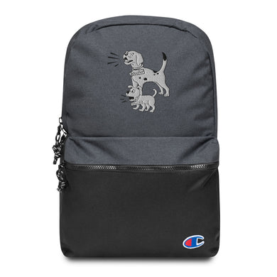 kids backpack dog cartoon