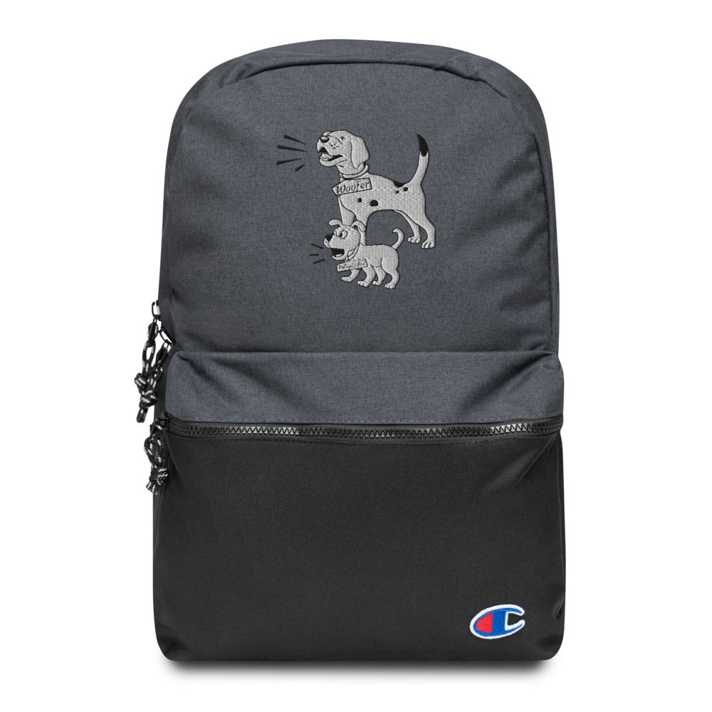 kids backpack dog cartoon