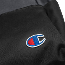 Load image into Gallery viewer, champion backpack for kids exclusive to pooch and poodle black
